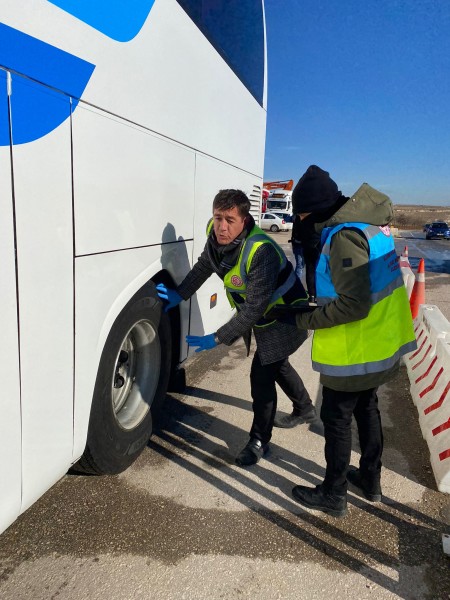 Kış Tedbirleri Kapsamında, Kış Lastiği Denetimi